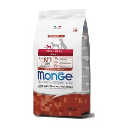 Monge Natural Superpremium Mini Adult Monoprotein Agnello