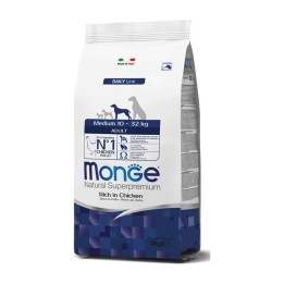 Monge Natural Superpremium Medium Adult Ricco in Pollo 3 kg