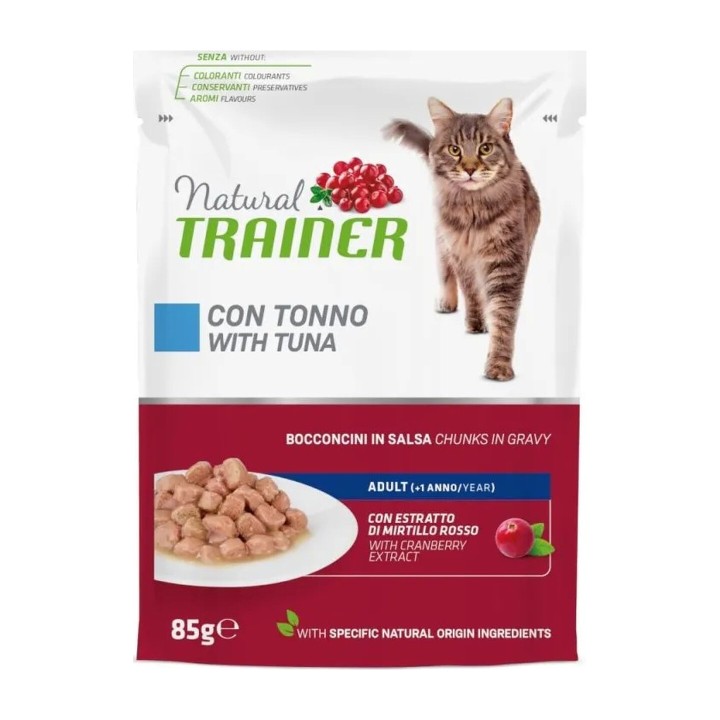 Natural Trainer Adult Tonno 85 g | Zoo Pluto