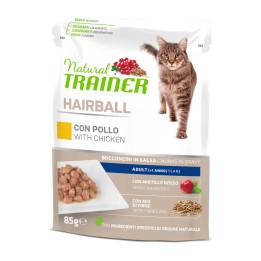 Natural Trainer Hairball Pollo 85 g | Zoo Pluto