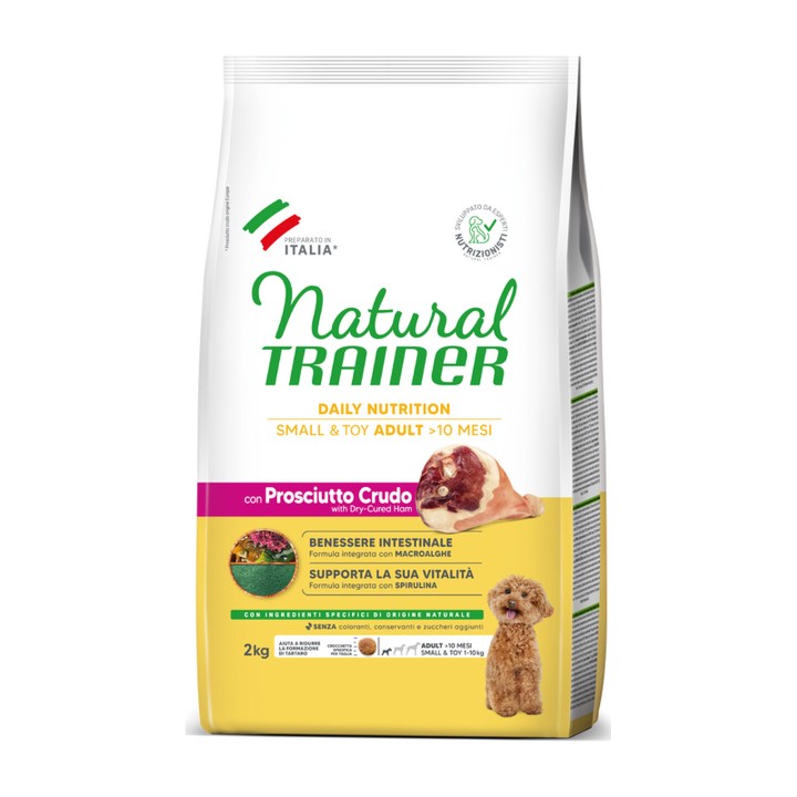 Natural Trainer Mini Adult Prosciutto 2 kg | Zoo Pluto