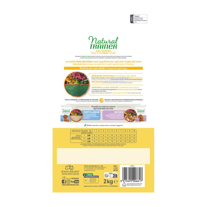 Natural Trainer Mini Adult Prosciutto 2 kg | Zoo Pluto