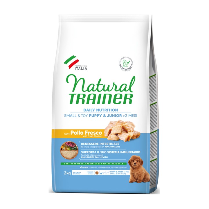 Natural Trainer Puppy & Junior Pollo 2 kg | Zoo Pluto
