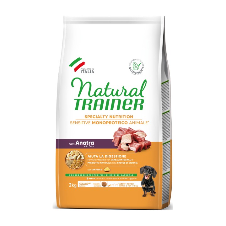 Natural Trainer Sensitive No Gluten Mini Adult Anatra 2 kg