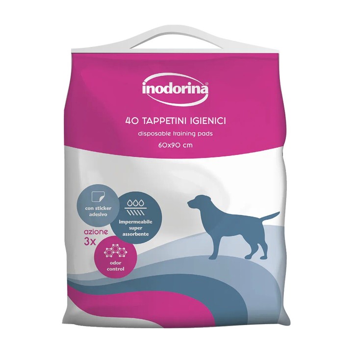 Inodorina Training Tappetini Igienici Neutro 40 pz 60x90 cm