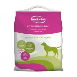 Inodorina Training Tappetini Igienici Fiori di Campo 40 pz