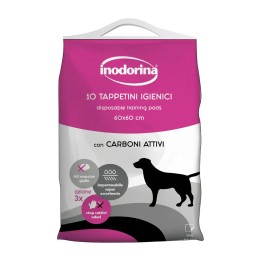 Inodorina Training Tappetini Igienici Carboni Attivi 10 pz