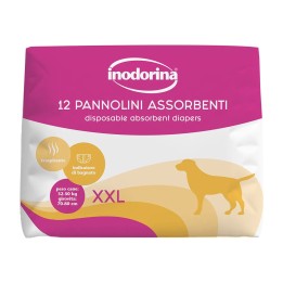 Inodorina Pannolini Assorbenti XXL 12 pz | Zoo Pluto