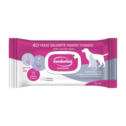 Inodorina Salviette Functional Manto Chiaro Tiarè 40 pz