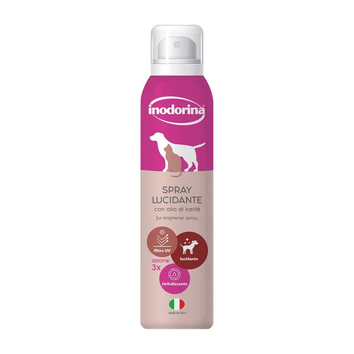 Inodorina Spray Lucidante Manto 200 ml | Zoo Pluto
