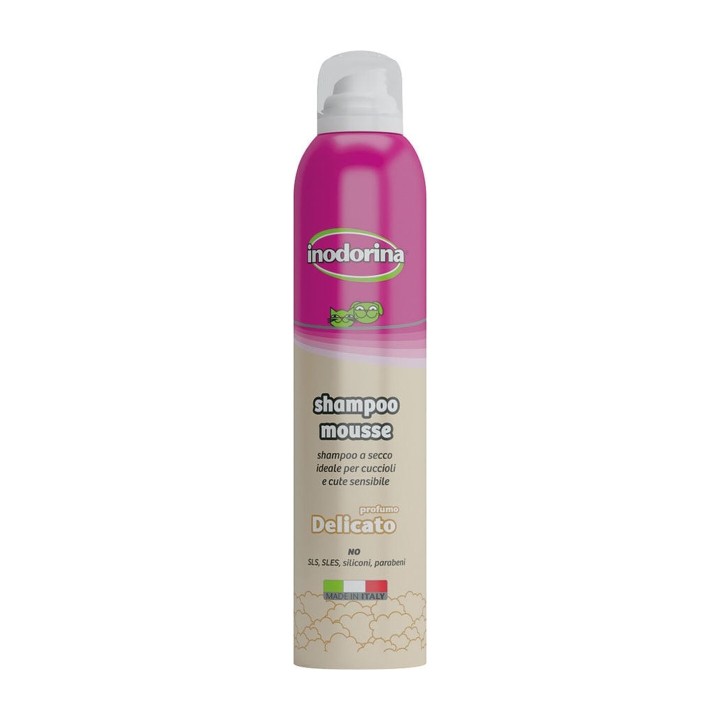 Inodorina Shampoo Mousse Delicato 300 ml | Zoo Pluto