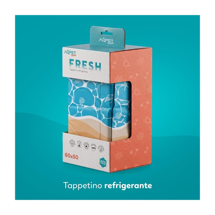 Aqpet Friends Fresh Sea Tappetino Refrigerante 60x50 cm