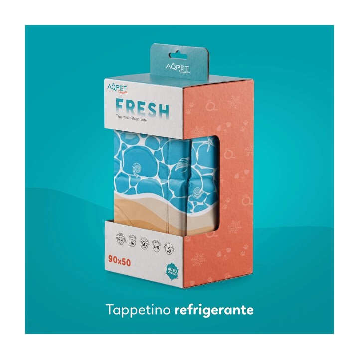 Aqpet Friends Fresh Sea Tappetino Refrigerante 90x50 cm