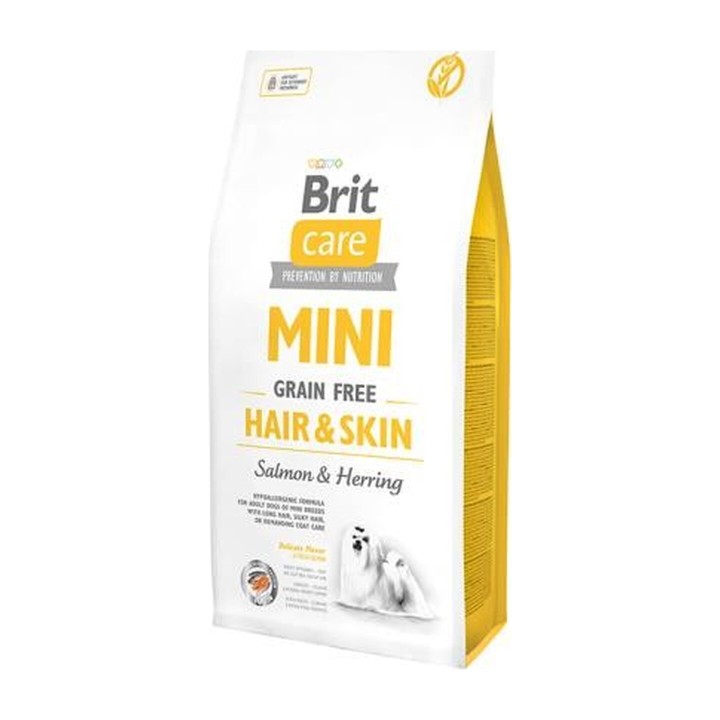 Brit Care Mini Grain Free Hair & Skin 7 kg | Zoo Pluto