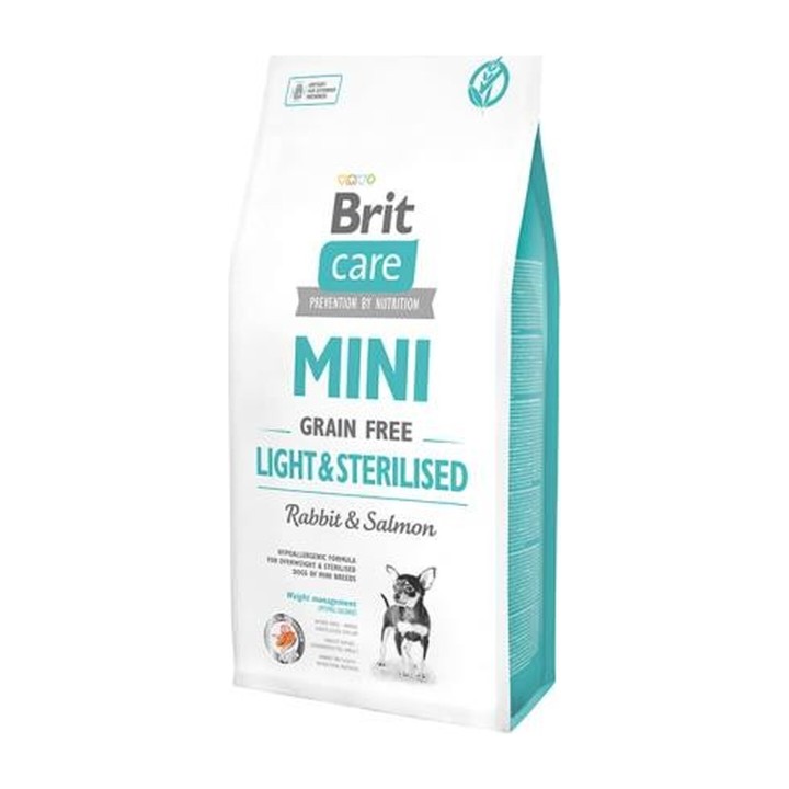 Brit Care Mini Grain Free Light e Sterilizzato 7 kg