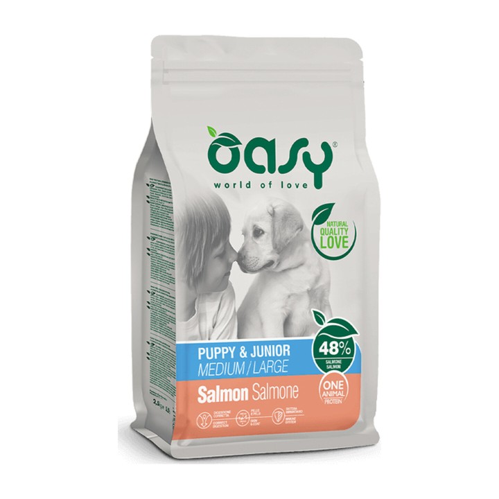 Oasy Crocchette Cane Monoproteico Puppy & Junior