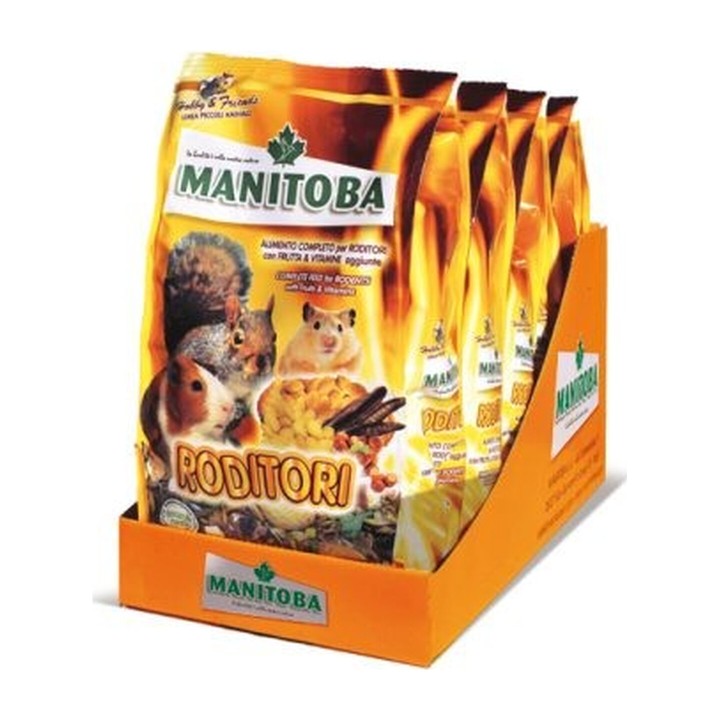 Manitoba Roditori Muesli Completo con Frutta e Semi 1 kg