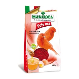 Manitoba Paté Red Pastoncino con Uovo e Miele per Canarini