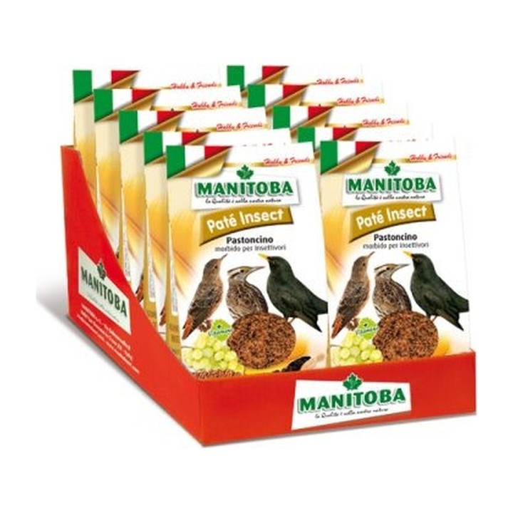 Manitoba Paté Insect Pastoncino per Uccelli Insettivori e