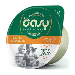 Oasy More Love Cup Pollo con Formaggio 70 g | Zoo Pluto