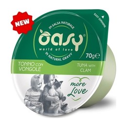 Oasy More Love Cup Tonno con Vongole 70 g | Zoo Pluto