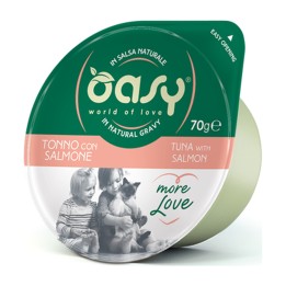 Oasy More Love Cup Tonno con Salmone 70 g | Zoo Pluto