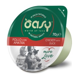 Oasy More Love Cup Pollo con Anatra 70 g | Zoo Pluto