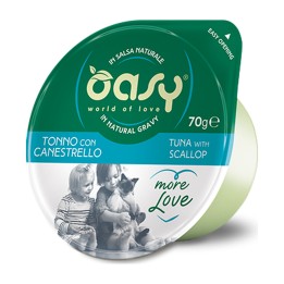 Oasy More Love Cup Tonno con Canestrello 70 g | Zoo Pluto