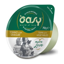 Oasy More Love Cup Tonno con Verdure 70 g | Zoo Pluto
