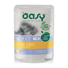 Oasy Bocconcini in Salsa Adult con Pollo 85 g | Zoo Pluto