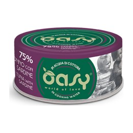 Oasy More Love Lattina Tonno con Sardine 70 g | Zoo Pluto