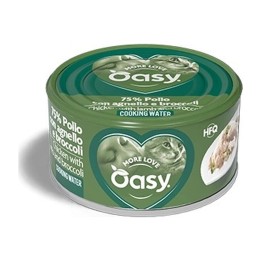 Oasy More Love Lattina Pollo con Agnello e Broccoli 70 g