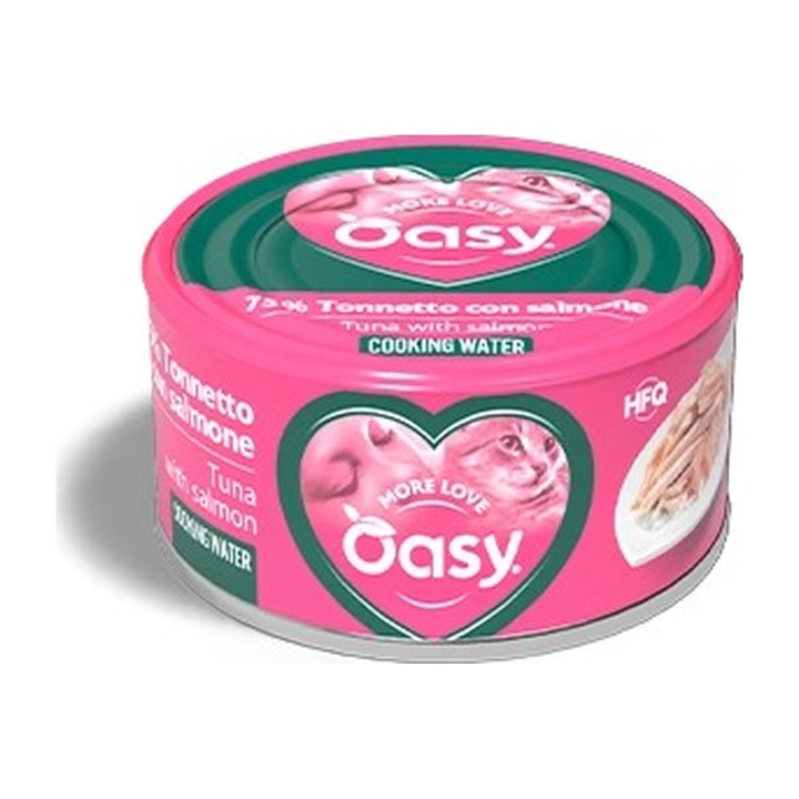 Oasy More Love Lattina Tonnetto con Salmone 70 g