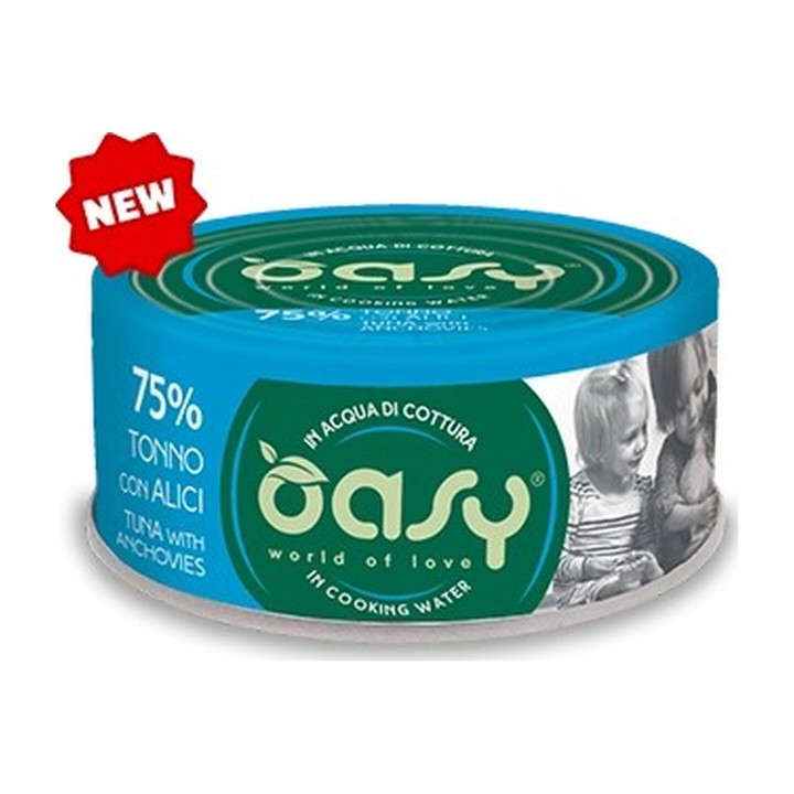 Oasy More Love Lattina Tonno con Alici 70 g | Zoo Pluto