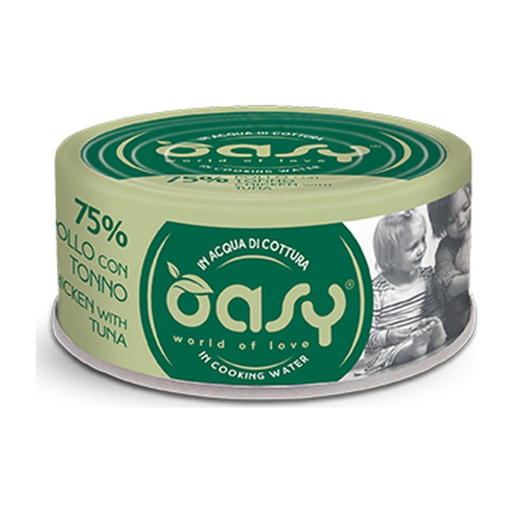 Oasy More Love Lattina Pollo con Tonno 70 g | Zoo Pluto
